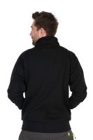 Matrix Mikina Black Edition 1/4 Zip Sweat Black Lime (2)