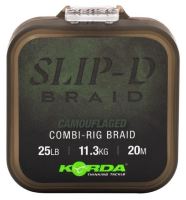 Korda Náväzcová Šnúra Slip-D Braid 25 lb 20 m
