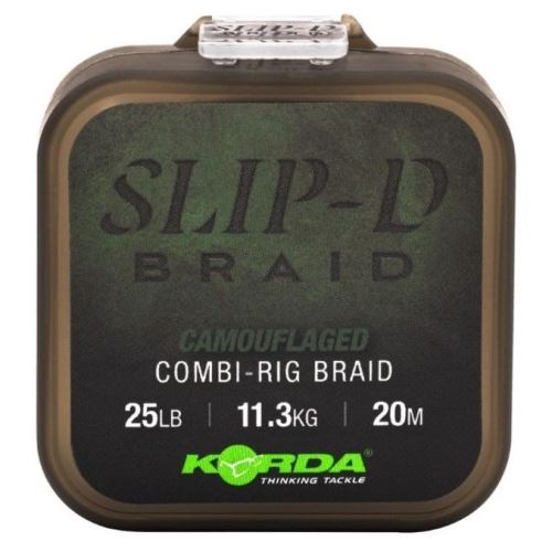Korda Náväzcová Šnúra Slip-D Braid 25 lb 20 m