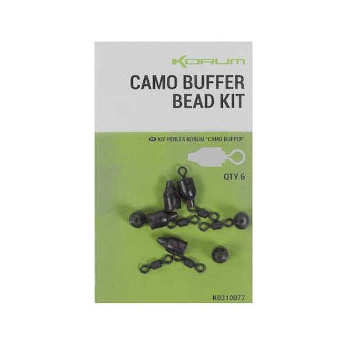 Korum Klip Camo Buffer Bead Kit 5 ks
