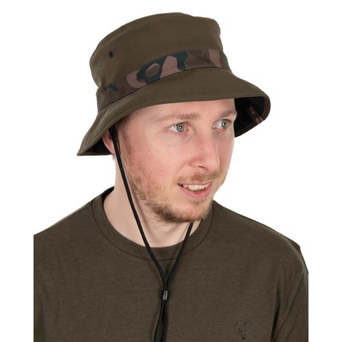 Fox Klobúk Khaki/Camo Boonie Hat