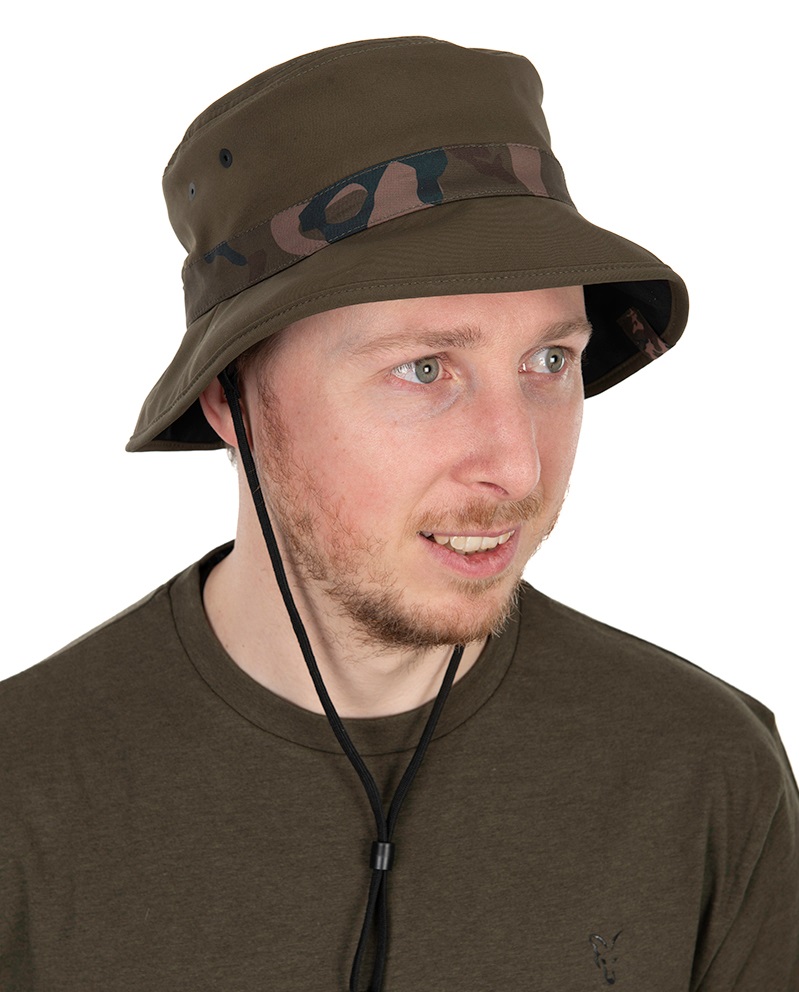 Fox klobúk khaki/camo boonie hat