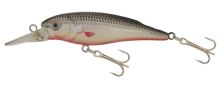 Kamasaki Wobler Shad Strieborná-Červená 8 cm 12 g Kamasaki Wobler Shad Strieborná-Červená 8 cm 12 g