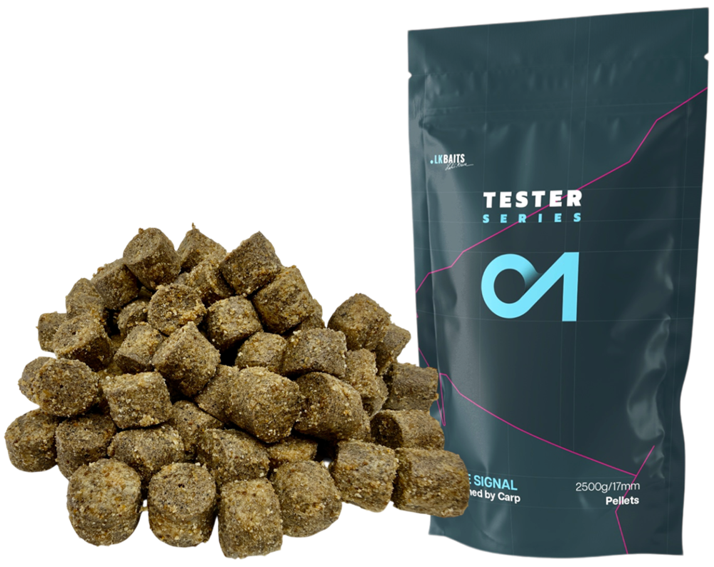 Lk baits pelety tester series_01 pure signal - 17 mm 2,5 kg