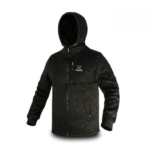Delphin Outdoorová Mikina S Kapucňou Ixtera Camotic