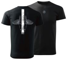 Giants Fishing Tričko Pánské Šupináč Hlava Čierne - XXXL