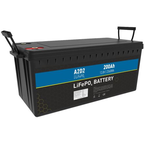 A2D2 Batéria LiFePo4 12,8V 200Ah M8