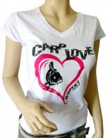 R-SPEKT Tričko Carp Love Dámské Biele