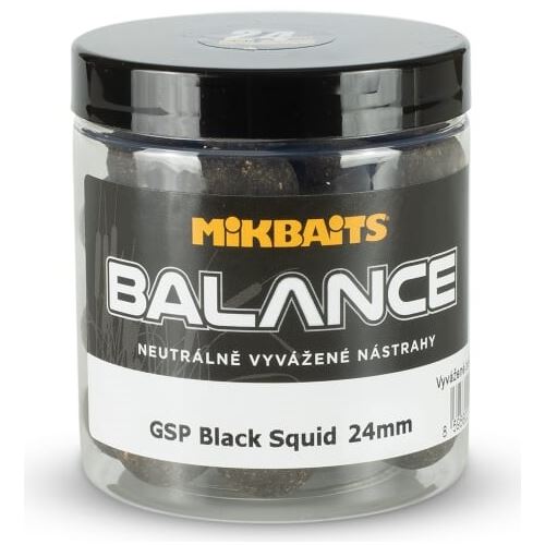 Mikbaits Boilie Balance Gangster GSP Black Squid 250 ml