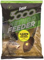 Sensas Kŕmenie 3000 Method Feeder 1 kg-carpe yellow