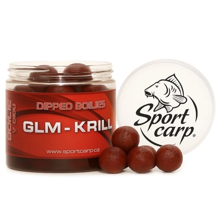 E-shop Sportcarp boilies v dipe dipped boilies 200 ml 20 mm - glm krill