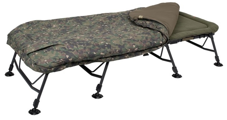 E-shop Trakker lehátko so spacákom rlx 8 wide camo bed system