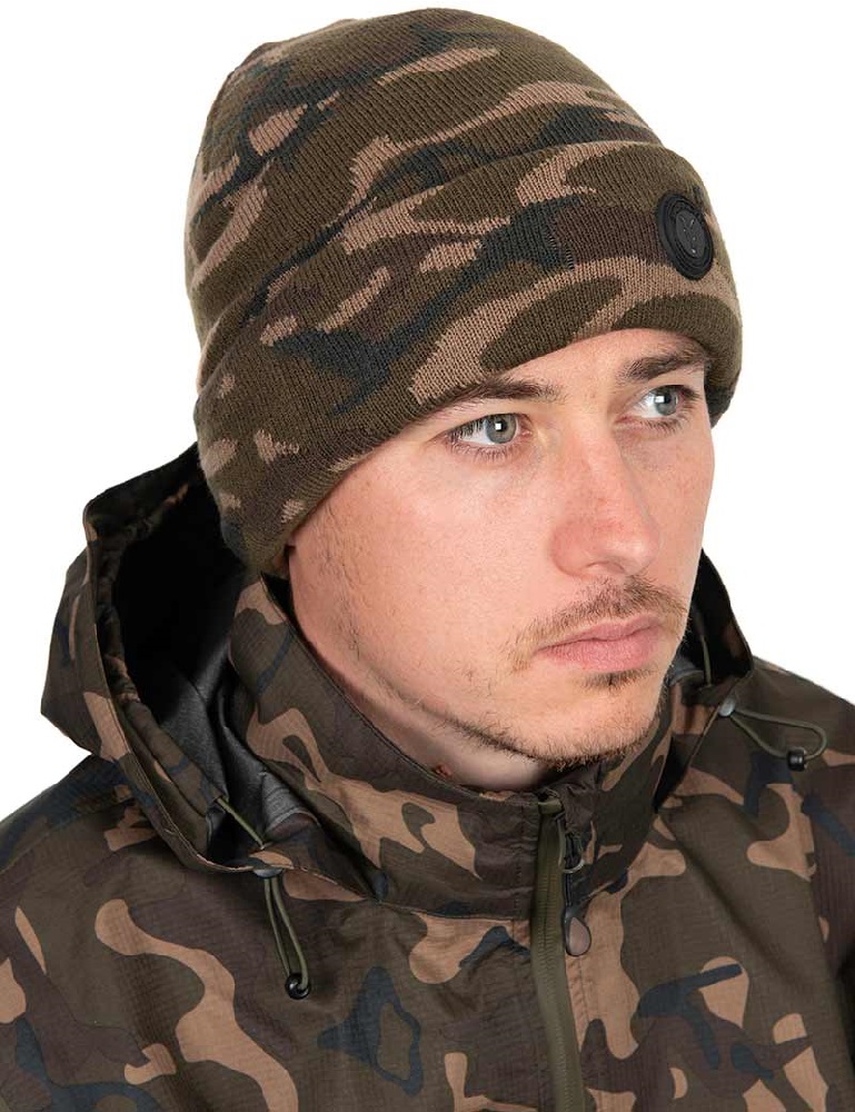 Fox čiapka camo sherpa tec beanie