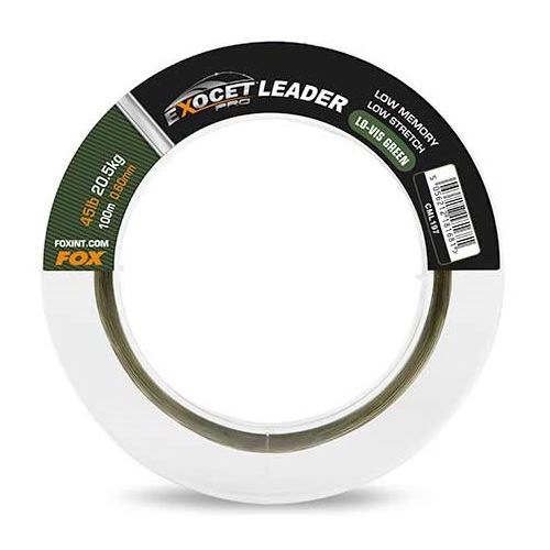 Fox Vlasec Exocet Pro Low Vis Green Leader