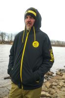 Black Cat Mikina Black Zipped Hoody (9)