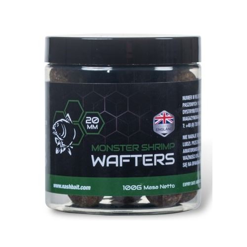 Nash Vyvážené Boilie Wafters Monster Shrimp