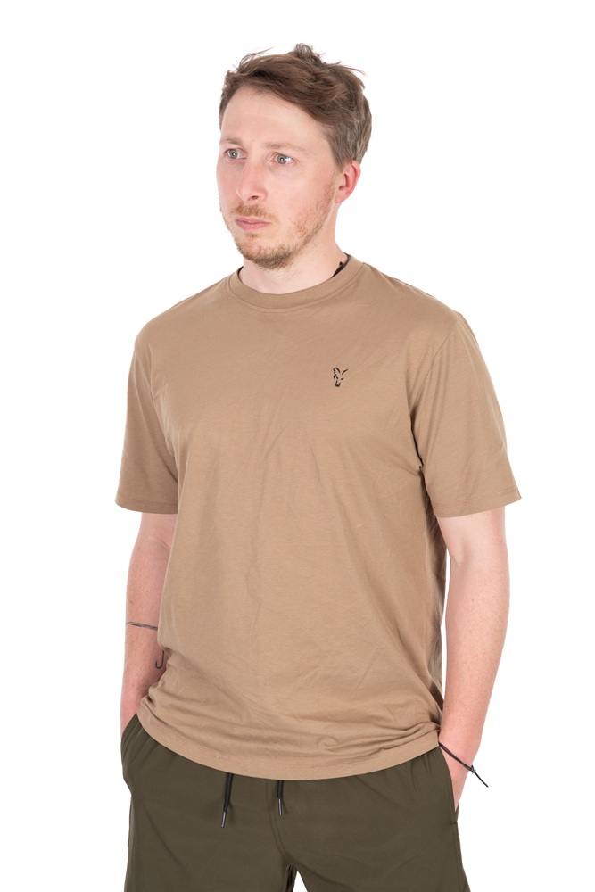 E-shop Fox tričko collection t-shirt tan ltd - s