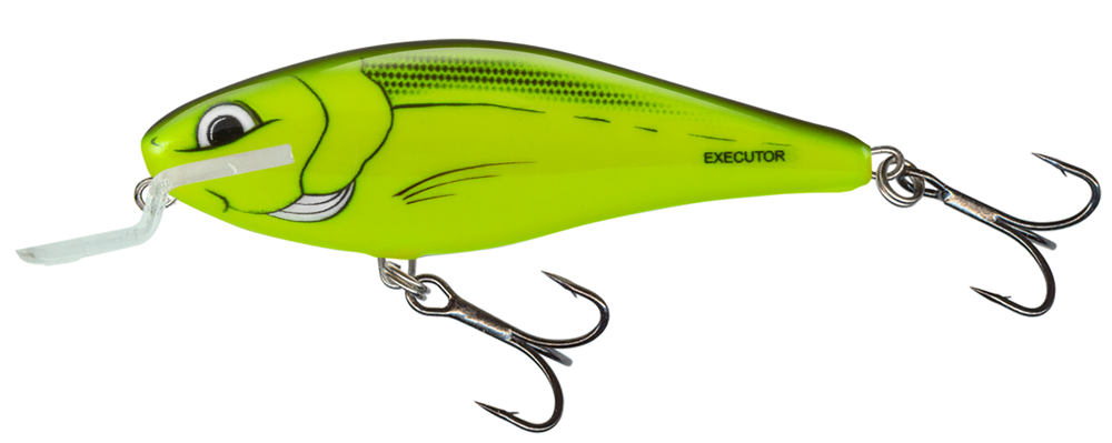 E-shop Salmo wobler executor shallow runner chartreuse - 9 cm 14,5 g