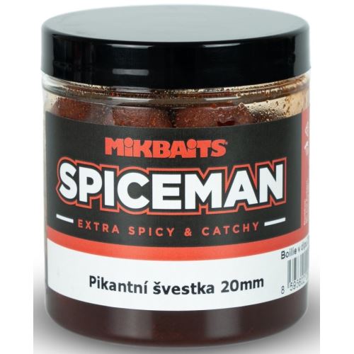 Mikbaits Boilie V Dipe Spiceman  Pikantná Slivka 250 ml