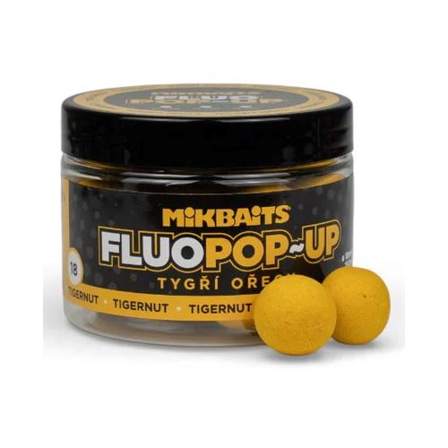 Mikbaits Plávajúce Boilie Fluo Tigrie Orech 150 ml