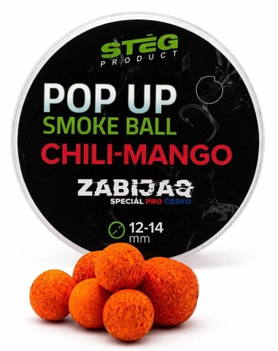 Stég plávajúcce boilie zabijaq pop up sb 25 g 12-14 mm - chili mango