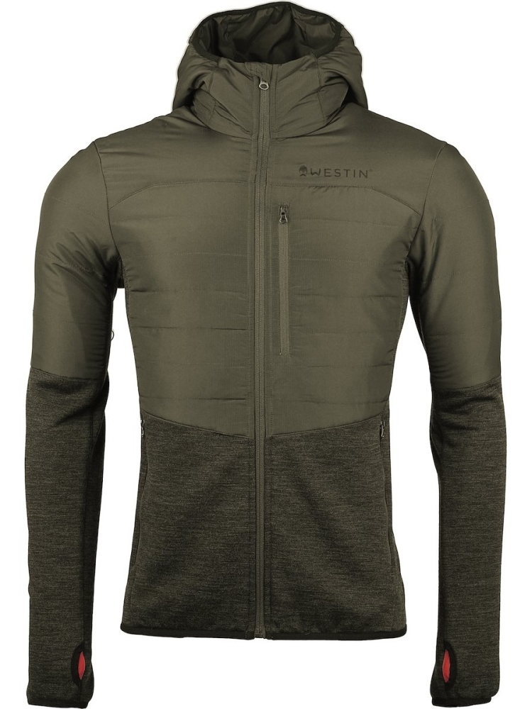E-shop Westin bunda thermo knit vest jacket green - l