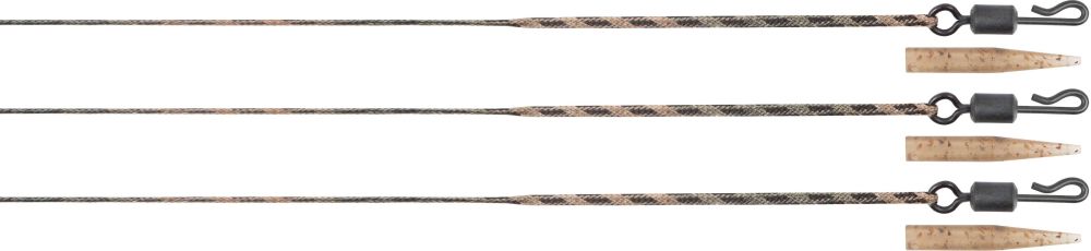 Fox montáž edges camo submerge leaders 75 cm 3 ks - 30 lb