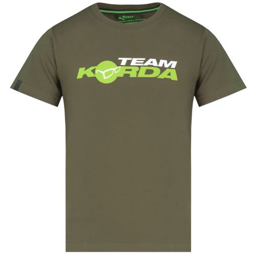 Korda Tričko TK Kids T-Shirt Dark Olive
