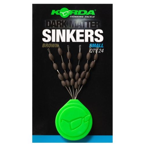 Korda Stopery Volfrámové Sinkers Gravel Brown
