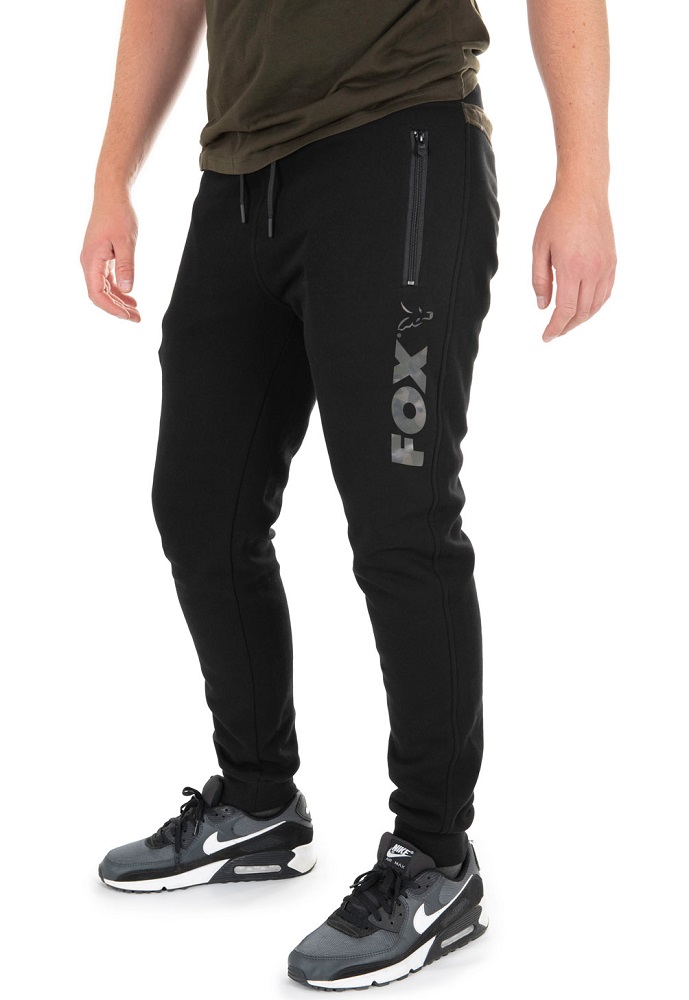 Fox tepláky black camo print jogger - l