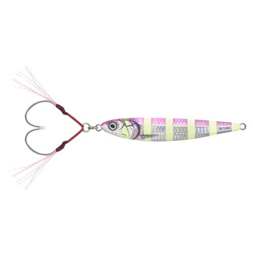 Savage Gear Pilker 3D Anchovy Jig Pink Zebra Glow