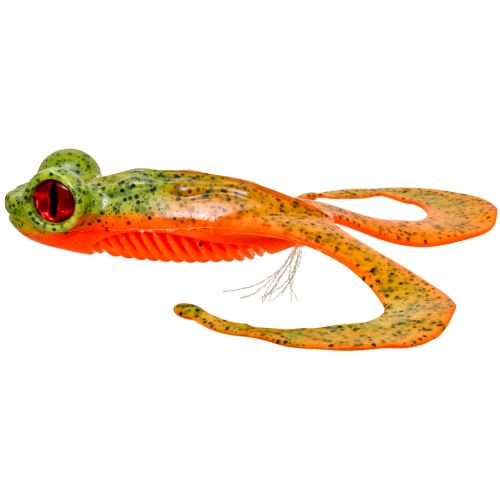 Gunki Gumová Nástraha Mama Bull Frog Fluo Chart Pepper 17 cm