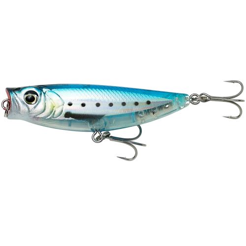 Savage Gear Wobler 3D Minnow Pop Walker Ghost Sardine - 5,5 cm 6 g