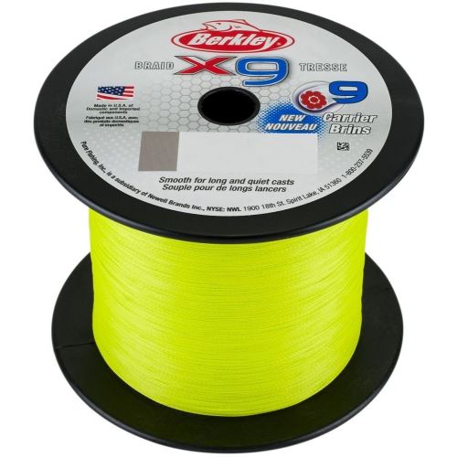 Berkley Splietaná Šnúra X9 Fluro Green