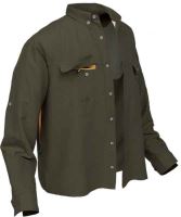 Geoff Anderson Košeľa Polybrush 2 Dlhý Rukáv Zelená