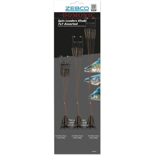 Zebco Lanko Demonic Spin Leader Khaki 7x7 Assorted