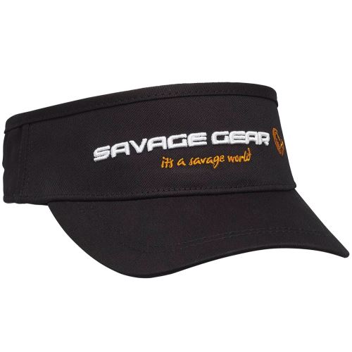 Savage Gear Šilt Sun Visor One Size Black INK