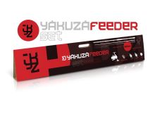 Delphin Feedrový Set Yakuza Prút 3,6 m 100 g 3-diel + Navijak 4T + Príslušenstvo (1)
