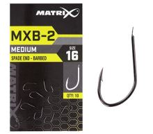 Matrix Háčiky MXB-2 Barbed Spade End Black Nickel 10 ks - 16