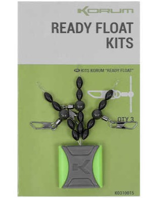 Korum prejazd s karabinkou ready float kit