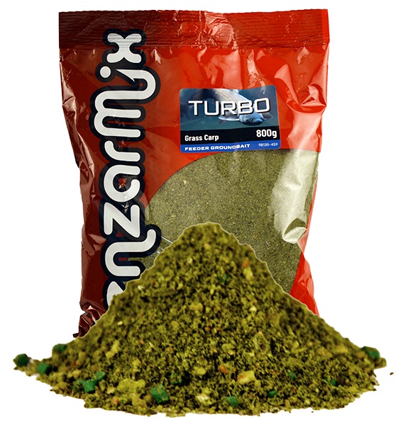 Benzar mix krmítková zmes turbo feeder 800 g - amur