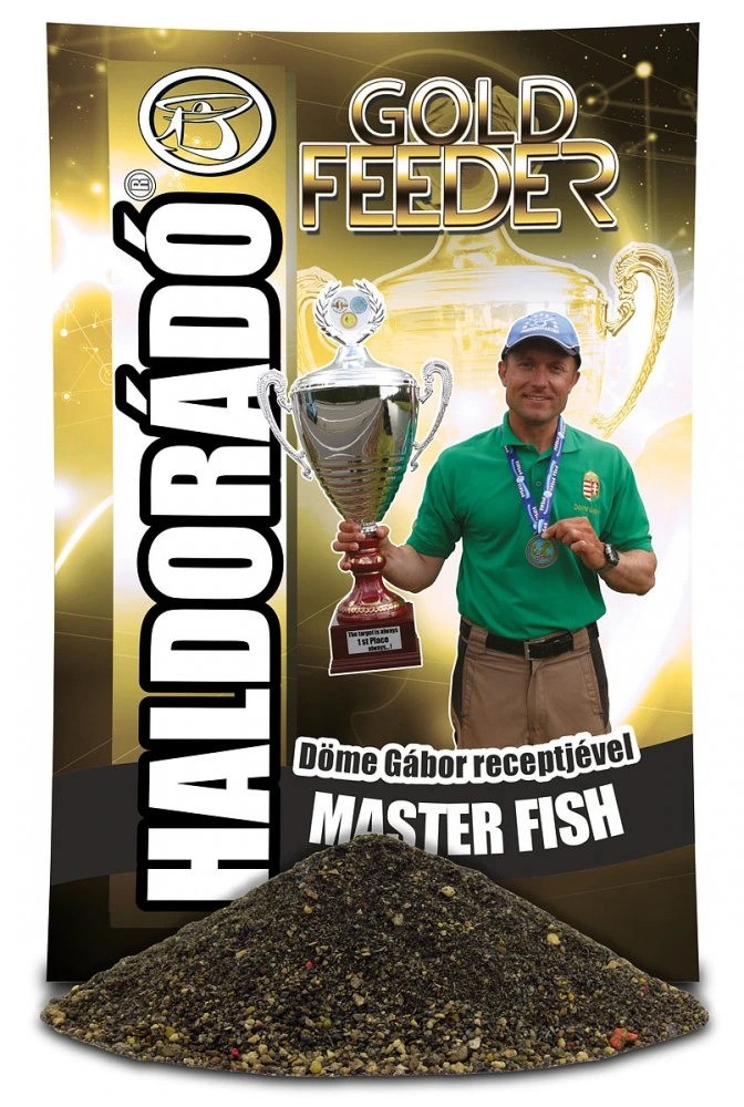 E-shop Haldorádó krmítková zmes gold feeder 1 kg - master fish