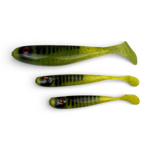 Yaccuza Gumová Nástraha Hand Made Killer Airbrush Green Tiger