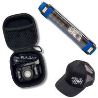 Flajzar Vianočná Sada Svetla WRL3 a Čelovky HL346 + Puzdro + Šiltovka