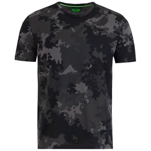 Korda Tričko Black Kamo Tee
