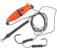 Uni Cat Nadväzec Power Rattle Hair Rig SX-67 200 cm - 4/0+2/0 10 g 95 kg