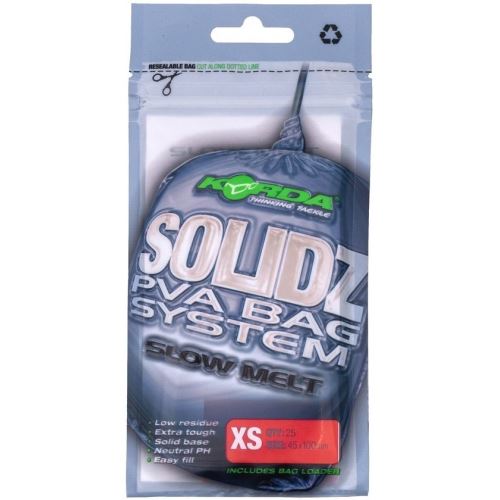 Korda PVA Vrecko Solidz Slow Melt PVA Bags