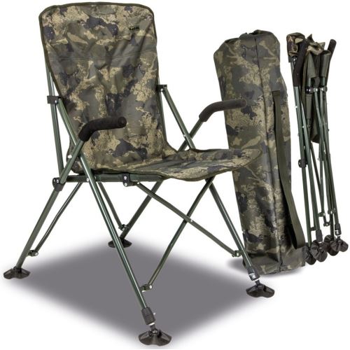 Solar Kreslo Undercover Camo Foldable Easy Chair High