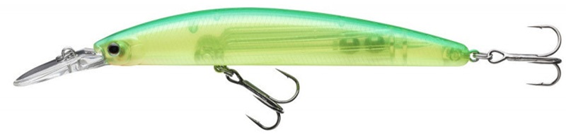 Daiwa wobler tournament xl shiner 130 f lime chart - 13 cm 22,5 g