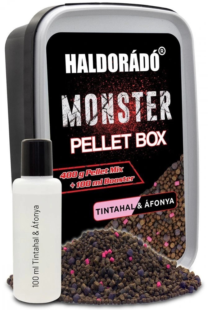 E-shop Haldorádó pelety monster pellet box 400 g 2 mm - kalamáre čučoriedka
